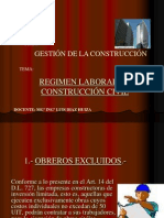 Regimen Laboral