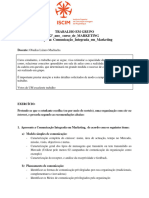 TRABALHO FINAL - CIM - MKT2 - 2024 - MKN2A - Modular