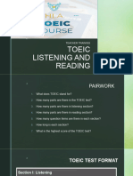 Toeic Listening and Reading