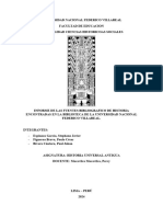 Informe de Fuentes Bibliográficas