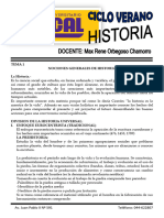 Historia - Division de La Historia Universal