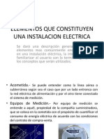 Elementos Que Constituyen Una Instalacion Electrica