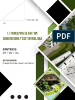 1-1 Conceptos de Partida-Arquitectura y Sustentabilidad