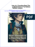 Full Ebook of More Histories of A Traveling Bard The Chronicles of Niafell Book 5 1St Edition William Lbeyne Online PDF All Chapter