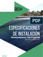 ES ASTM Especificaciones - De.instalacion - Coletanche PDF