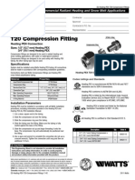 ES Heating PEX Compression Fitting EN 1142 - Web