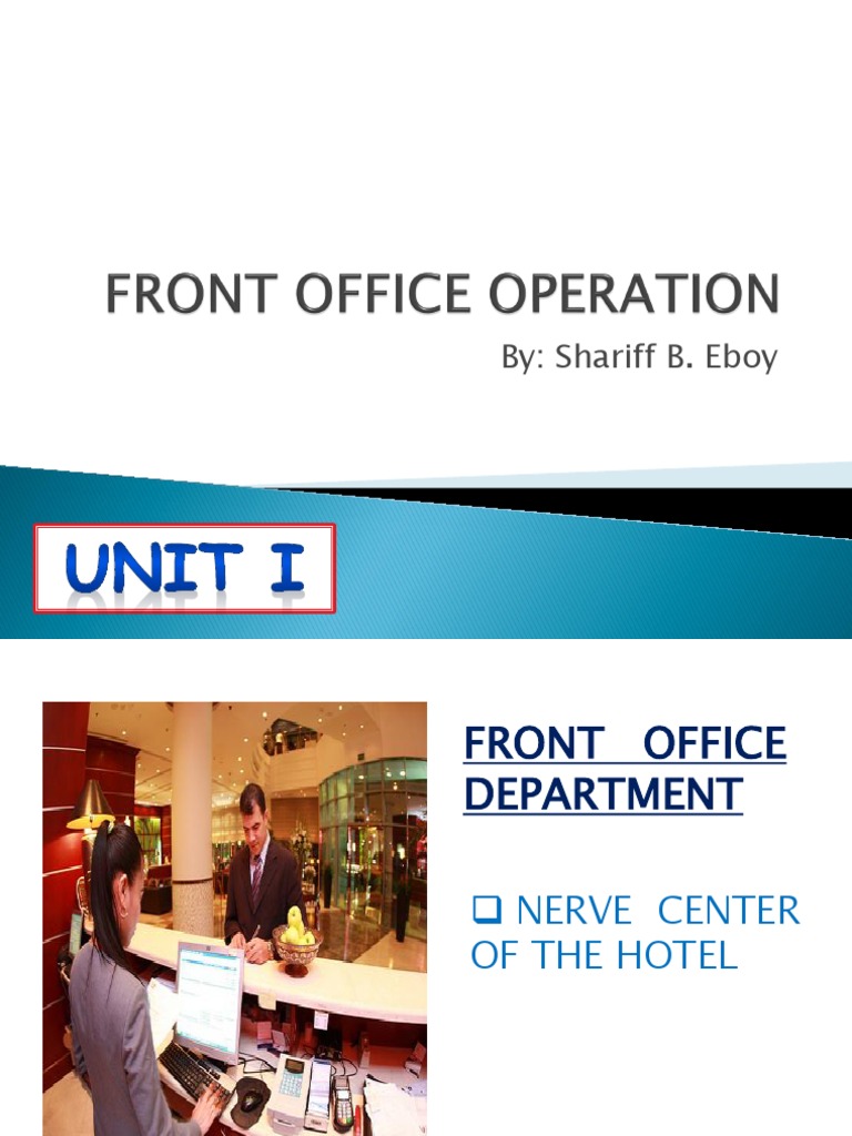 Front Office Operation | PDF | Gesture | Facial Expression