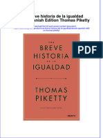 Full Download Una Breve Historia de La Igualdad Deusto Spanish Edition Thomas Piketty Online Full Chapter PDF