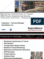 Monitoring Transformers in Transit IEEE Power Engineering Society