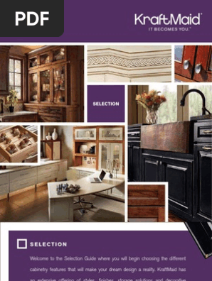 Kraftmaid SelectionGuide | PDF | Pantry | Cabinetry
