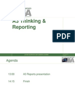 A3 Thinking & Reporting