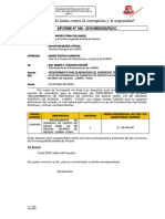 Informe N 046 Requerimiento para La Elaboracion de Expediente Tecnico Mejoramiento de Servicios de Centro de Salud Nivel I-Ii