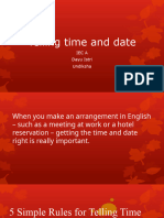 Telling Time and Date IEC A