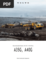Volvo A60H Articulated Hauler Overview | PDF | Loader (Equipment) | Truck