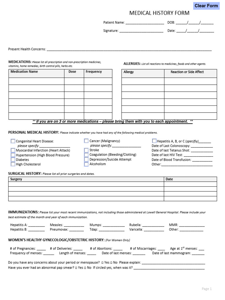 medical-and-medication-history-pdf-vaccines-hepatitis