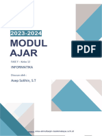 Modul Ajar Sratch Informatika