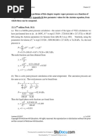 Chemical Engineering Thermodynamics Solutions | PDF | Mathematical ...