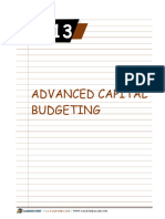 13 - Advanced Capital Bud Class Notes