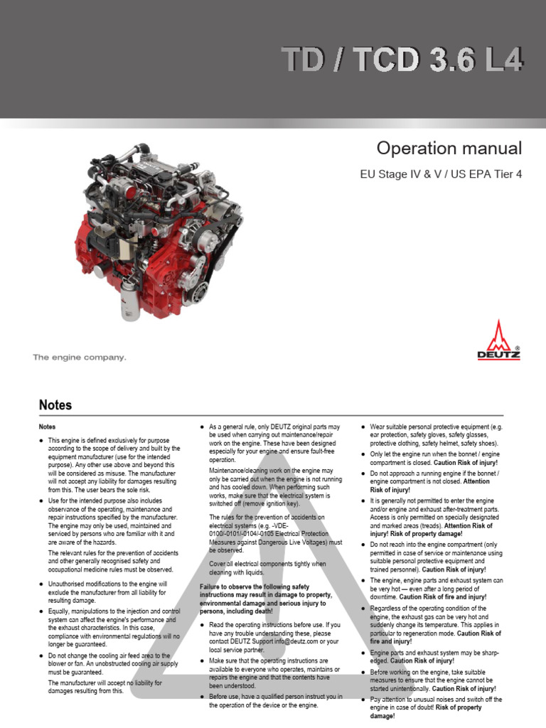 Deutz tcd 3 6 download free pdf liquefied petroleum gas engines