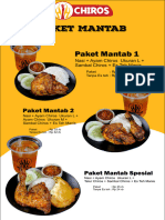 Buku Menu Chiros Talasalapang