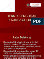 Slide TIF407 Pengujian Perangkat Lunak