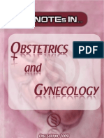 Mks Notes in Obgyn e