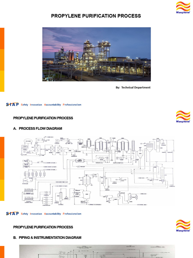 Propylene Purification Process Overview | PDF | Science & Mathematics ...