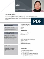 Yulistia Aprilyani Asisten Sales & Marketing Resume