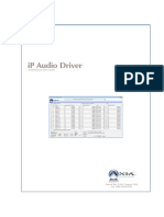 Axia-IP Audio Driver-Manual-v2.9.0.7