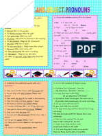 SUBJECT AND OBJECT PRONOUNSkmojn