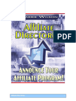 Affiliate Directories PDF