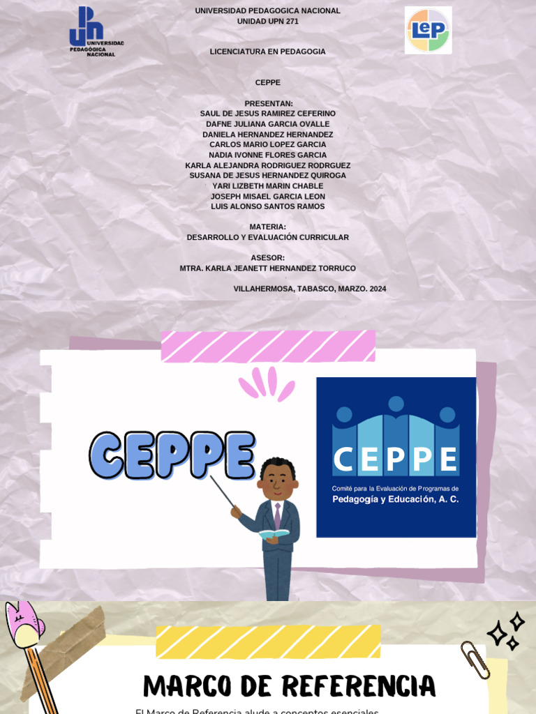Acreditación de Programas Educativos CEPPE | PDF | Evaluación | Gestión ...