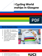 2023 Cycling World Championships in Glasgow
