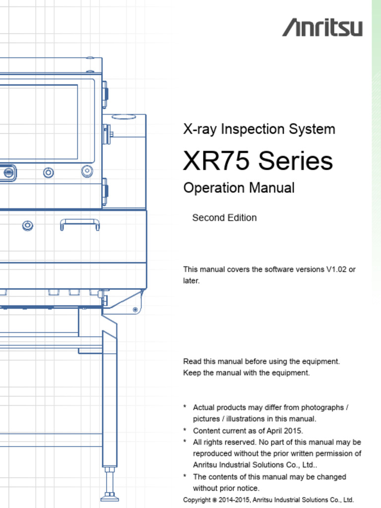 4 XR75 Operation Manual - 2 | PDF