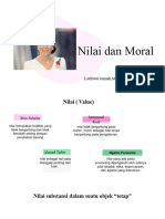 Nilai Dan Moral: Latifatul Jannah, M.PD