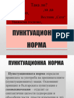 Пунктуационна норма - 10кл