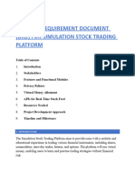 Business Requirement Document