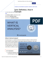 Vertical Analysis - Definition, How It Works, and Example