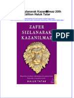 Full Download Zafer Sizlanarak Kazanilmaz 20Th Edition Haluk Tatar Online Full Chapter PDF