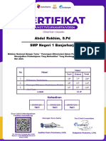 Sertifikat 1 ( Abdul Rokhim, S.Pd )