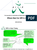 Where Next for SRI in Asia