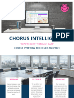 Chorus and Cloudbreak Training Courses Brochure 04.21