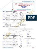 501 ĐỀ 01 PHÁT TRIỂN ĐỀ MINH HỌA BỘ GIÁO DỤC NĂM 2021 2022