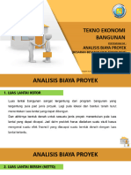 Pertemuan 04-Analisis Biaya Proyek