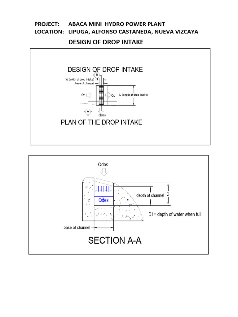 Design of Mini Hydro Power Plant | PDF | Chemical Engineering ...