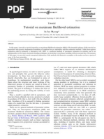 Download Tutorial on Maximum Likelihood Estimation by api-3861635 SN7372377 doc pdf