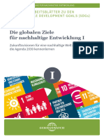 Arbeitsblatt - Die Globalen Ziele Für Nachhaltige Entwicklung