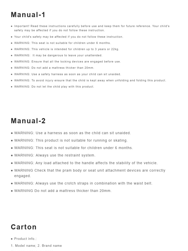 Child Safety Seat Usage Guidelines | PDF | Self-Improvement | Wellness