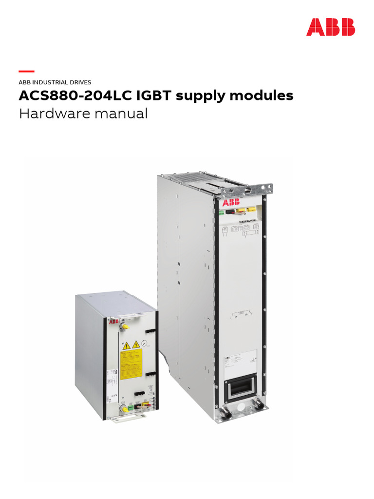 ACS880-204LC IGBT Supply Modules: Hardware Manual | PDF ...