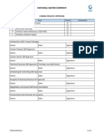 PMF-006-INT-012 v1 Change Request Approval Form